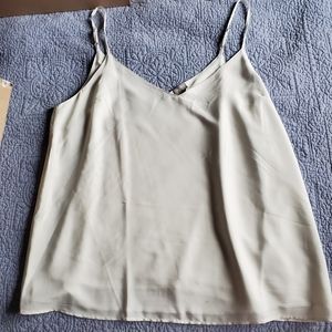 NWOT  ASOS Sheer White Flowy Tank